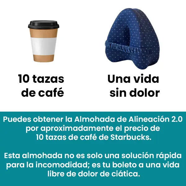 Almohada de Alineación 2.0 - Alivia el dolor de cadera y la ciática