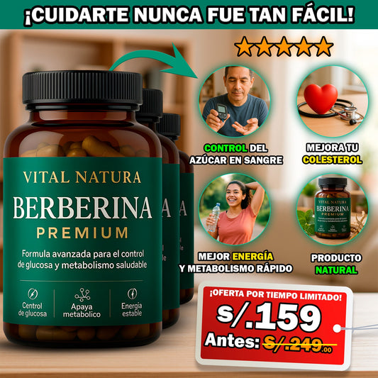 BERBERINA PREMIUM | FORMULA ACELEDADORA 2.0