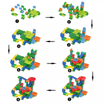 TRACK MAZE / CIRCUITO DE CANICAS (180 pcs)💥