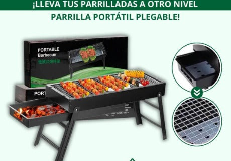 PARRILLA PORTATIL PEGABLE