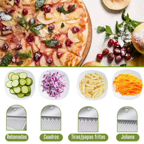 🥕CORTADOR DE VERDURAS MULTIFUNCIONAL🔪