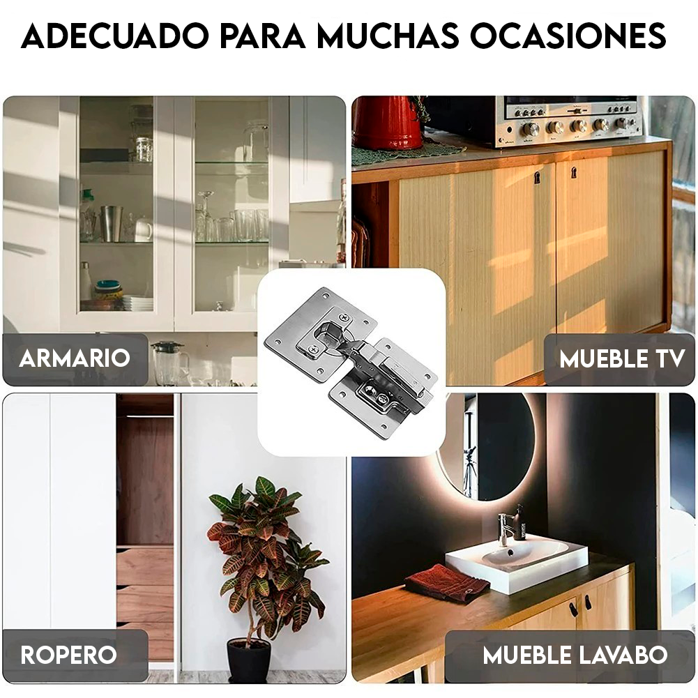 Placa reparadora de Bisagras