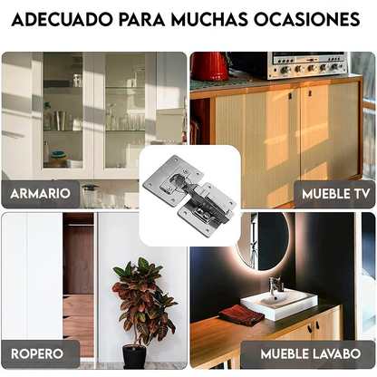 Placa reparadora de Bisagras